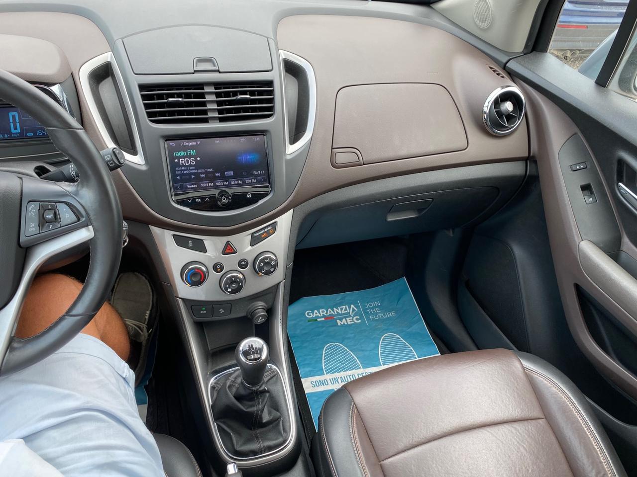 Chevrolet Trax 1.7 diesel AWD LTZ(TETTO/PELLE/RETRO/NAVI) UNICO PROPRIETARIO