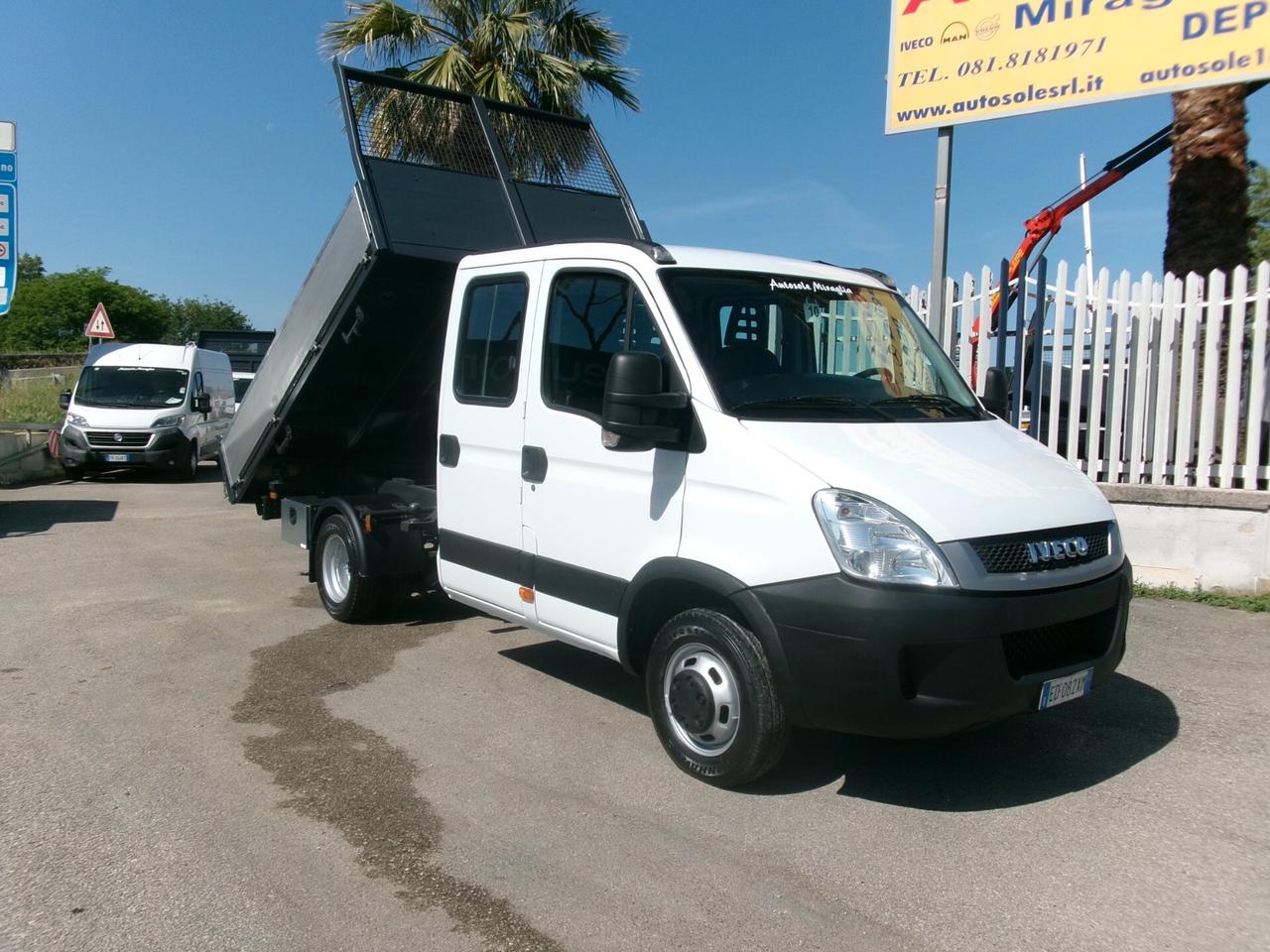Iveco Daily 35C15 3000 150CV DOP CABINA 7POSTI RIBALTABILE TRILATERALE