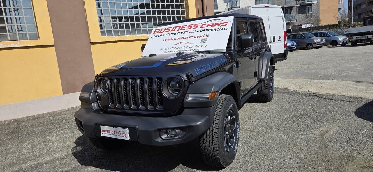Jeep Wrangler Unlimited 2.0 PHEV 380 CV 4xe Rubicon 4WD - KM. 60000 CERTIFICATI !UNICO PROPRIETARIO