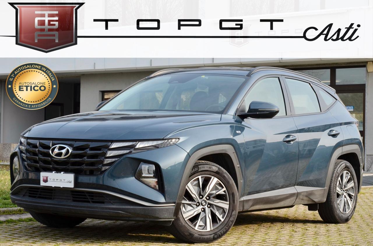 HYUNDAI TUCSON 1.6 T-GDI MHEV 48V XTECH 2wd 150cv, UNICOPROPRIETARIO, GAR. UFFICIALE, SERVICE HYUNDAI, BOLLO 1/27, RETROCAMERA, PERMUTE