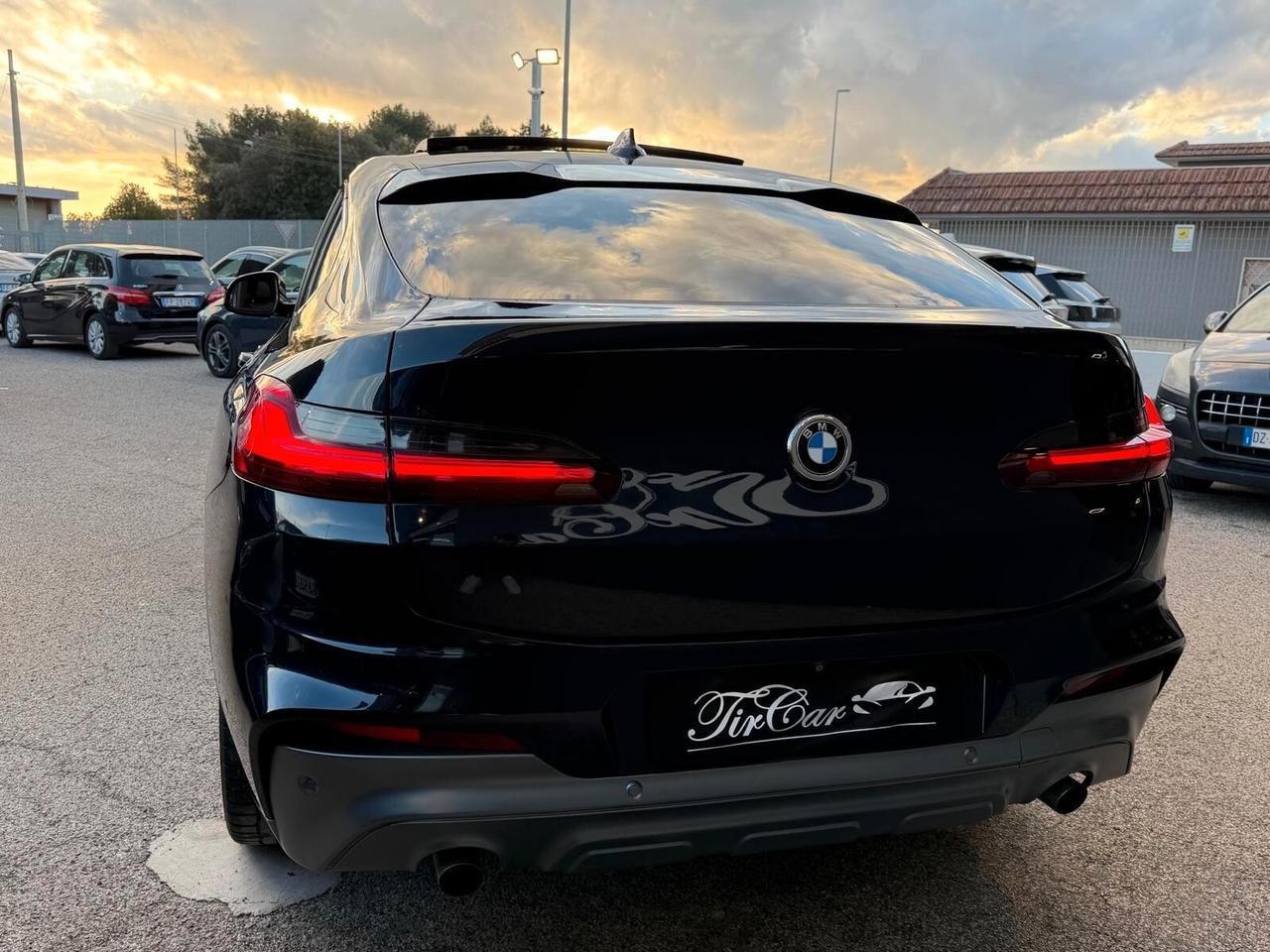 BMW X4 M-SPORT X 2.0 X-DRIVE 190CV TETTO PELLE NAVI ANNO 2019