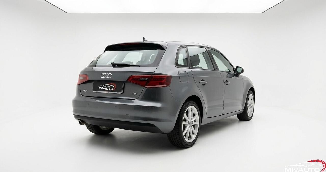 Audi A3 Sportback 1.6 TDI 110cv ADMIRED (ECOBONUS ROTTAMAZIONE)