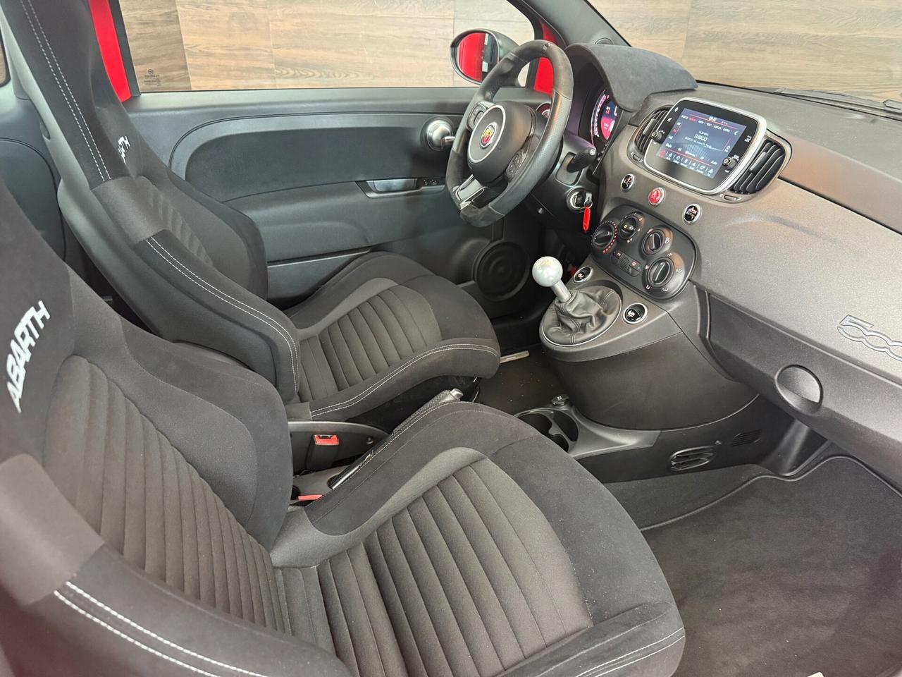Abarth 595 C 1.4 Turbo T-Jet 180 CV Competizione-ITALIANA-TAGLIANDI UFFICIALI