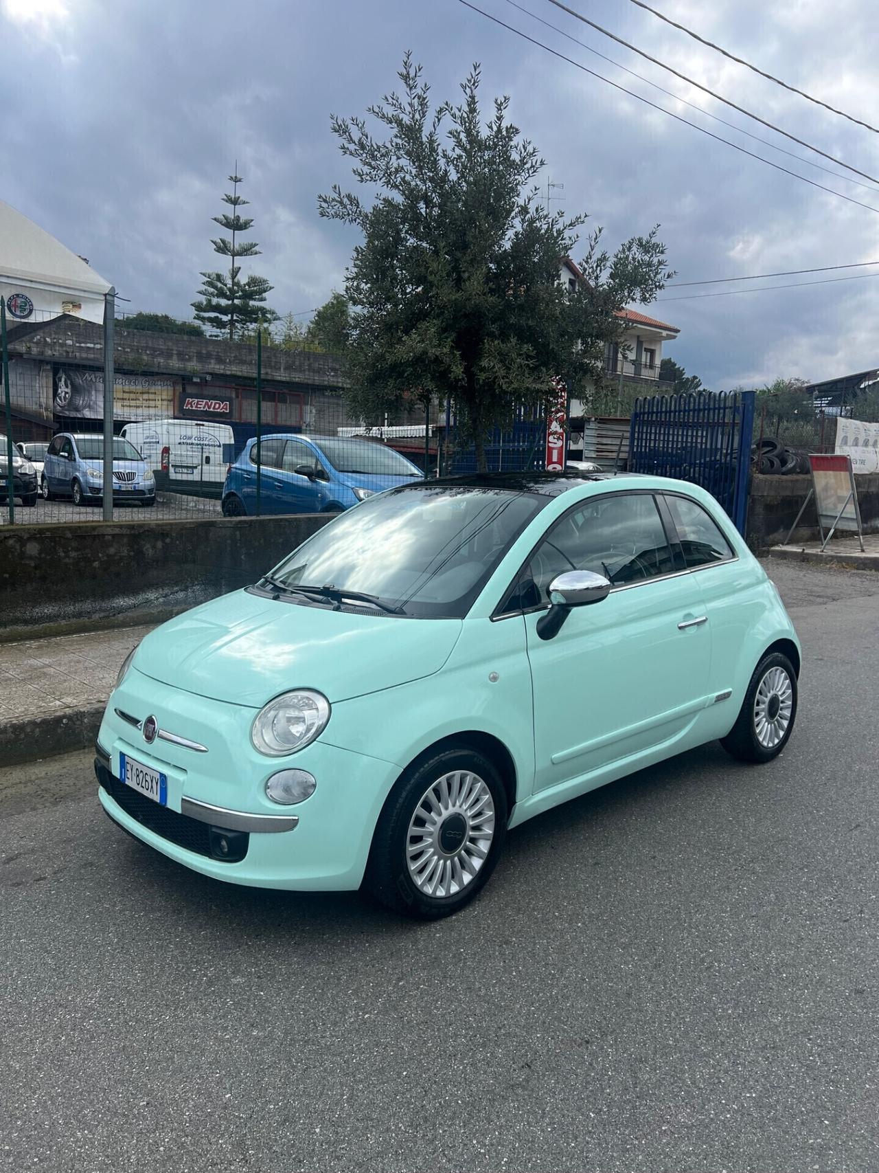 Fiat 500 1.2 benzina 2015 tagliandi certificati