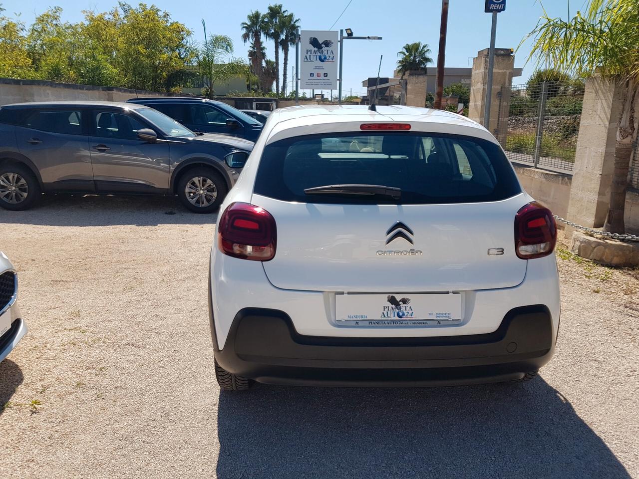 Citroen C3 1.2 Feel 83 cv Navy Led Sensori Cruise Connettivita'