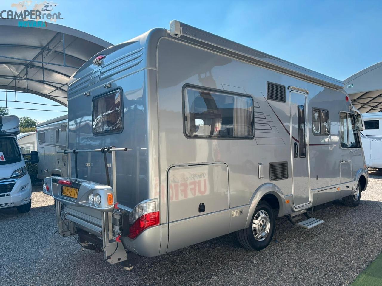HYMER B654 SL - motorhome con letto alla francese in coda e garage foro 96x87