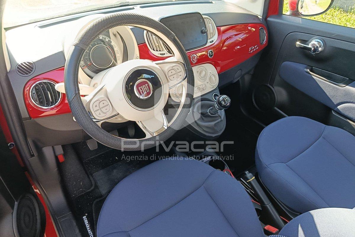FIAT 500 1.0 Hybrid Red