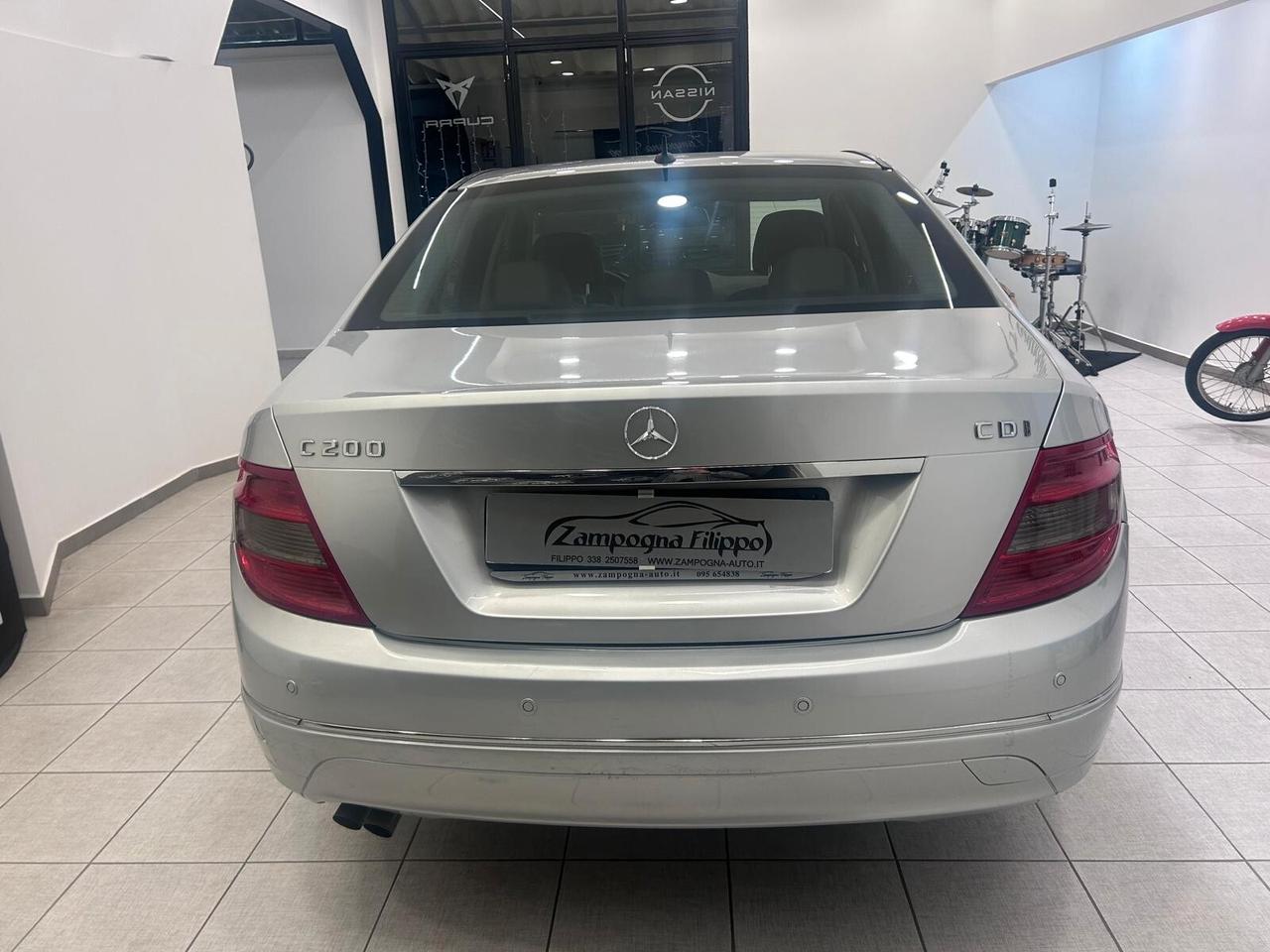 Mercede C 200 CDI Avantg. 2008 MANUALE