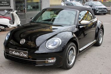 Volkswagen Maggiolino DSG Cabrio ‘50s 1.4 TSI 160CV – Pelle Bicolore, Bi-Xeno, Tagliandi Completi