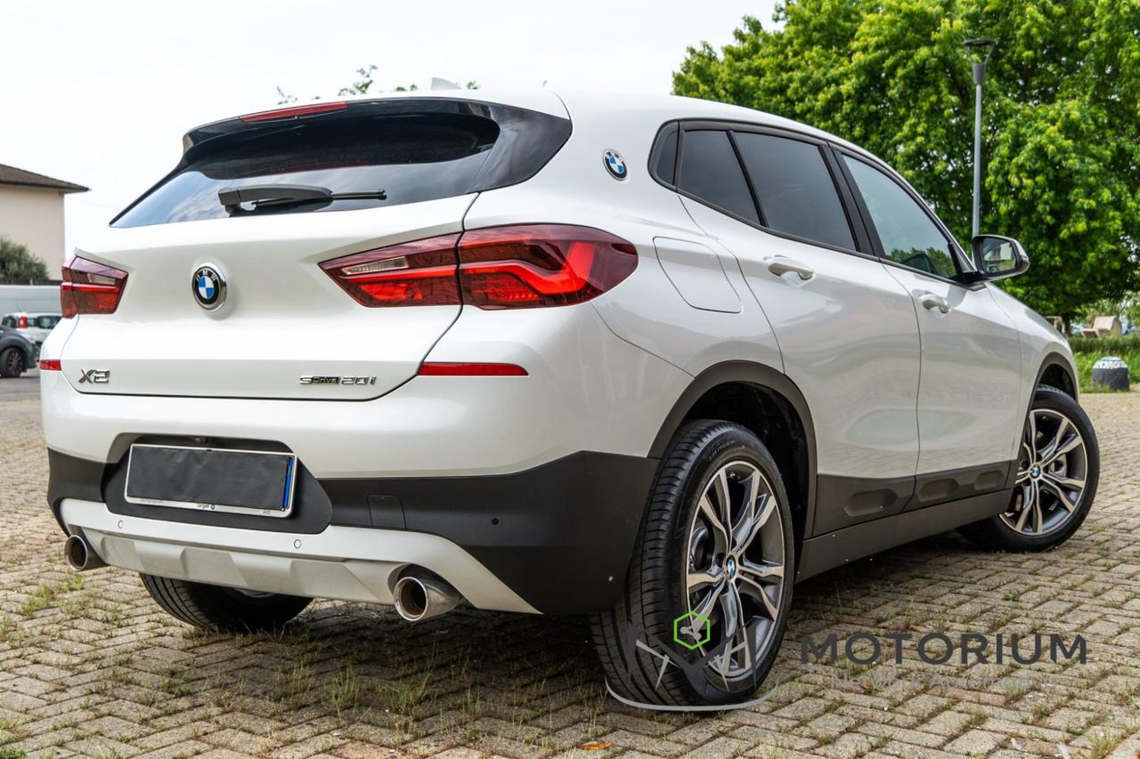 BMW X2 sDrive20i 178CV AUTOMATICA 2022 - TAGLIANDI CERTIFICATI – GARANZIA BMW 2027