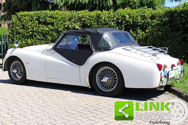 TRIUMPH TR3 Spider "Bocca Stretta" 2.0 98 CV ISCRITTA ASI