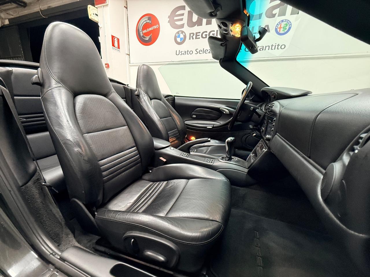 Porsche 911 3.4 Carrera 300CV Manuale Cabriolet ASI HARDTOP 06/2001 TAGLIANDI UFFICIALI