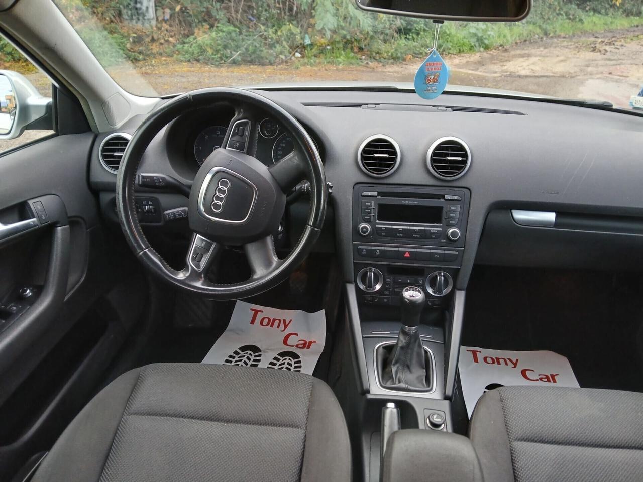 Audi A3 SPB 1.6 TDI 105 cv Ambition anno 2013