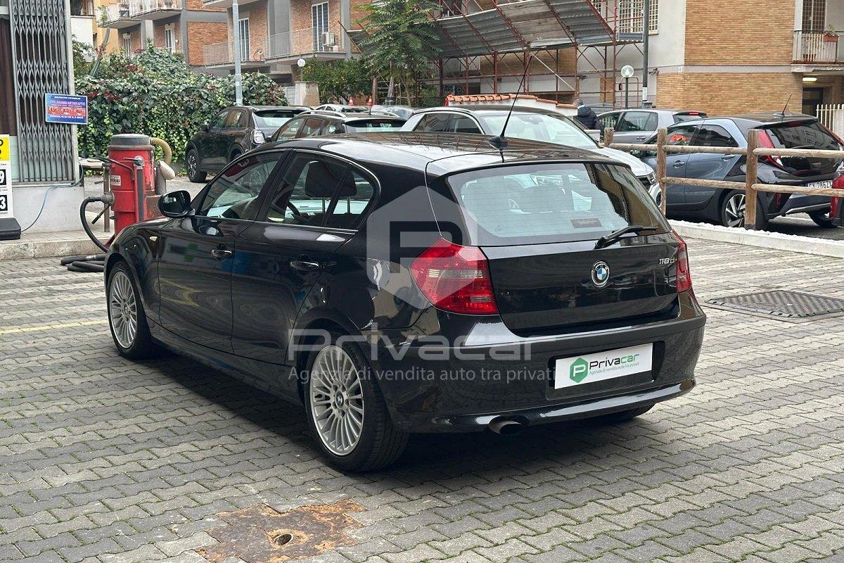 BMW 118d 2.0 143CV cat 5 porte Eletta DPF