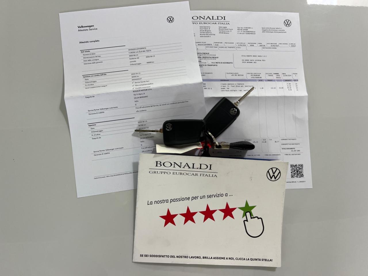 Volkswagen T-Cross 1.0 TSI 110 CV DSG Sport