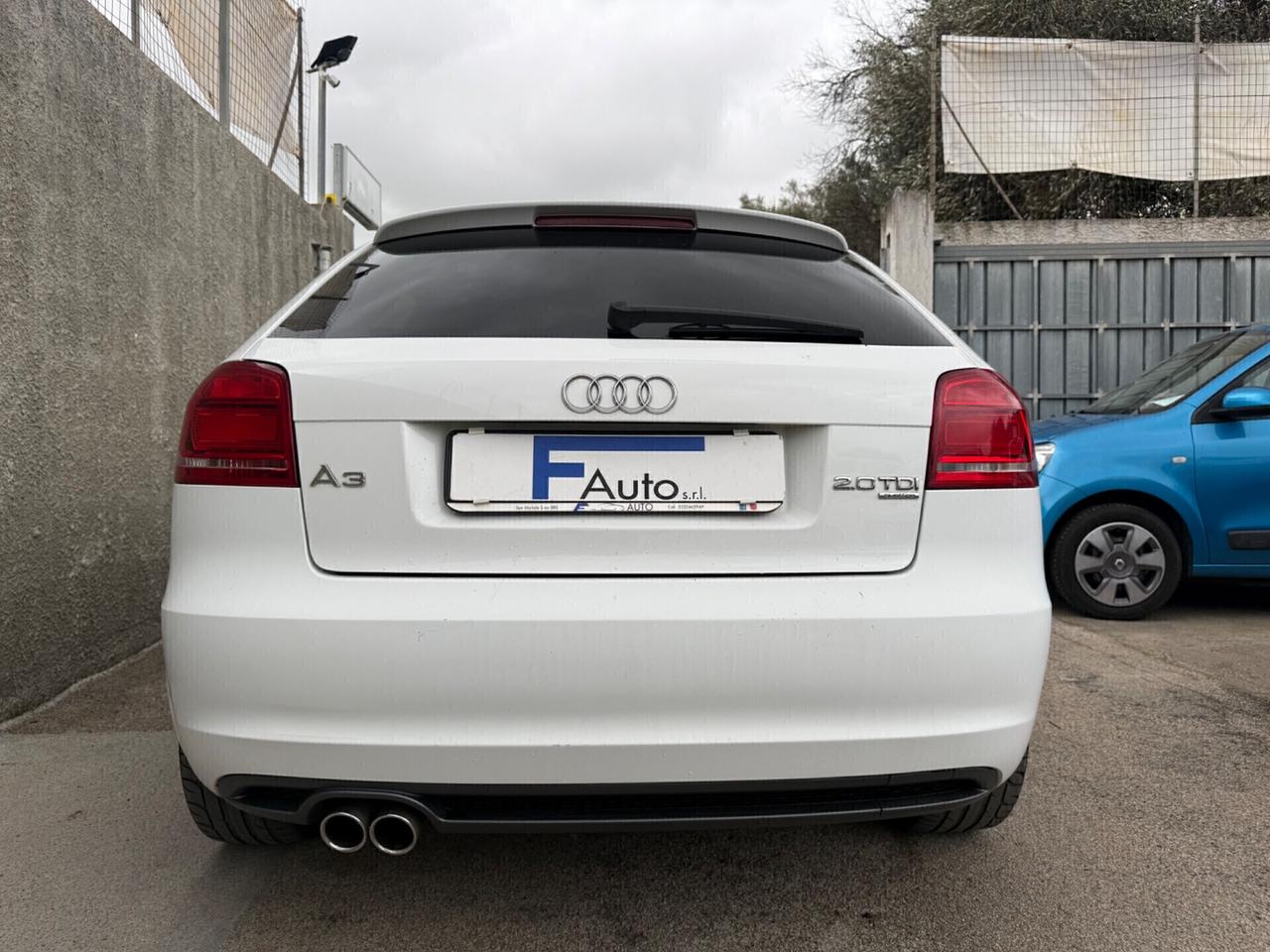 Audi A3 2.0 TDI 170 CV Quattro S-Line,Bluetooth,Climatronic Biz.,ecc.