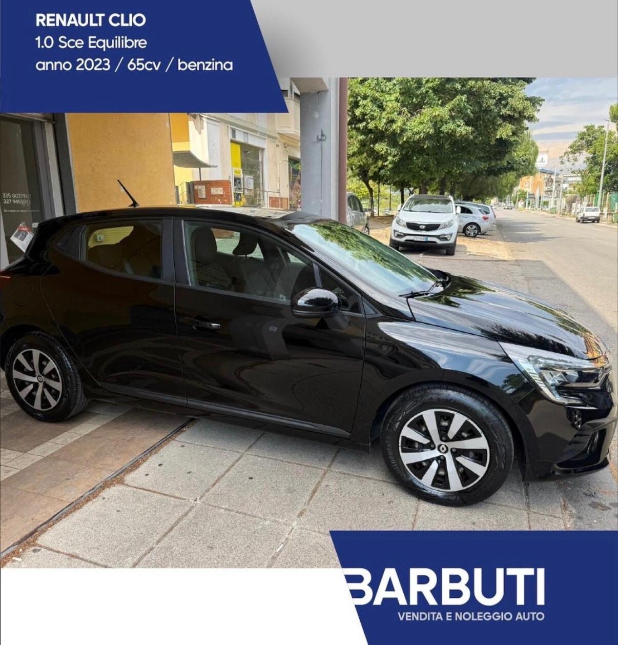 Renault Clio 2023 - 1.0SCe 65 CV 5 porte Equilibre