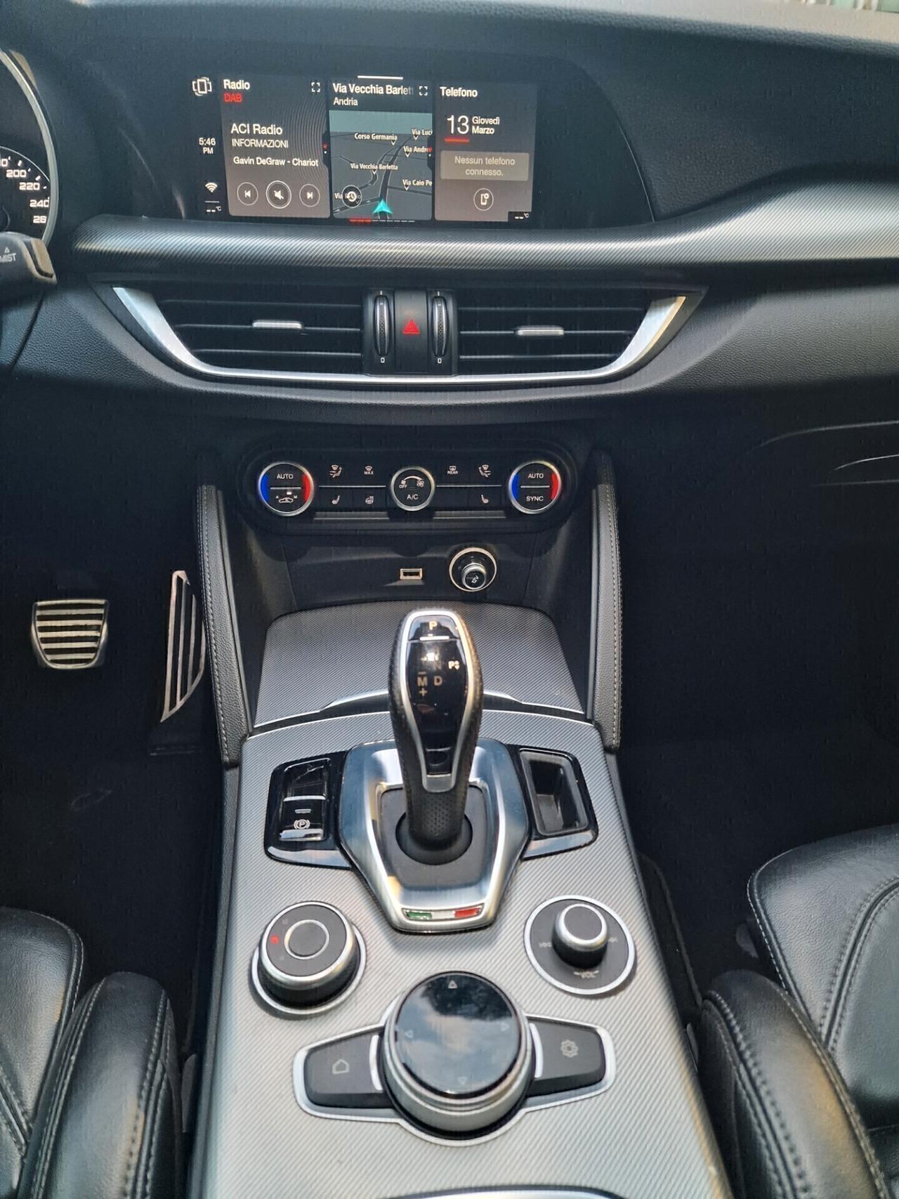 ALFA ROMEO STELVIO 12/2019 VELOCE 2.2 210 CV AT8 Q4