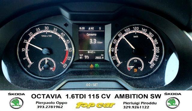 SKODA Octavia 1.6 TDI 115 CV Wagon Ambition