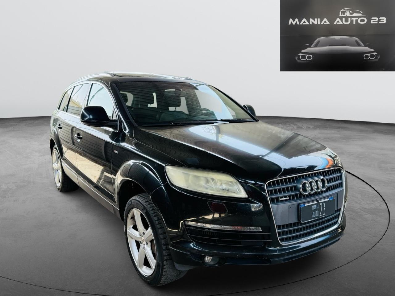 AUDI Q7*3.0 TDI QUATTRO*S-LINE*240 CV*7POSTI*TETTO PANORAMA*AUTOMATICA*