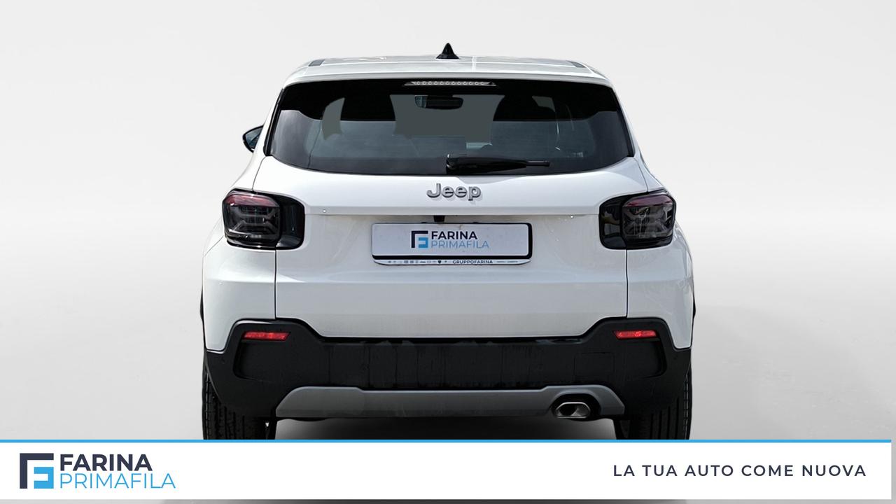 JEEP Avenger Benzina Avenger Altitude 1.2 100cv