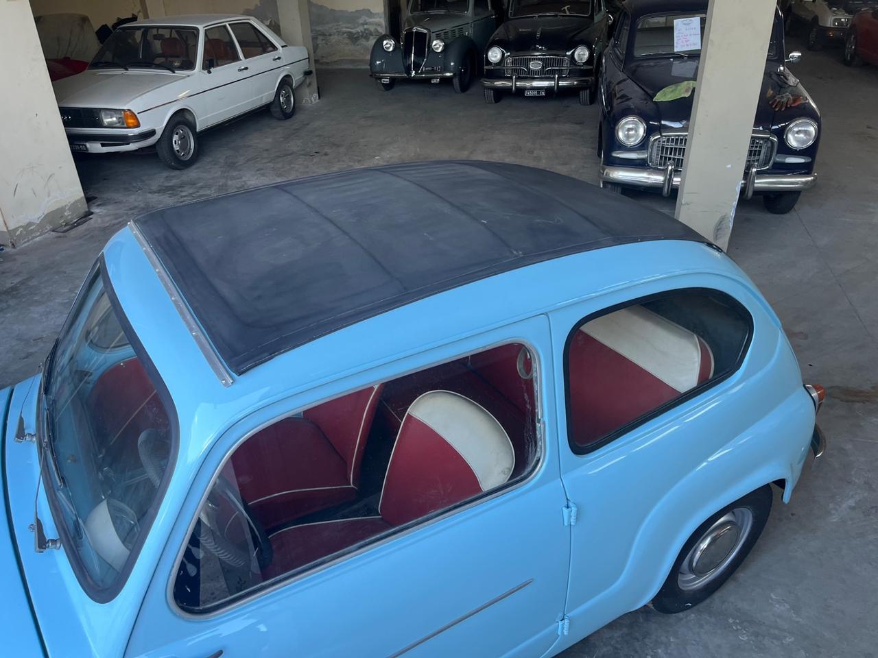 Fiat 600 TRASFORMABILE - 1958