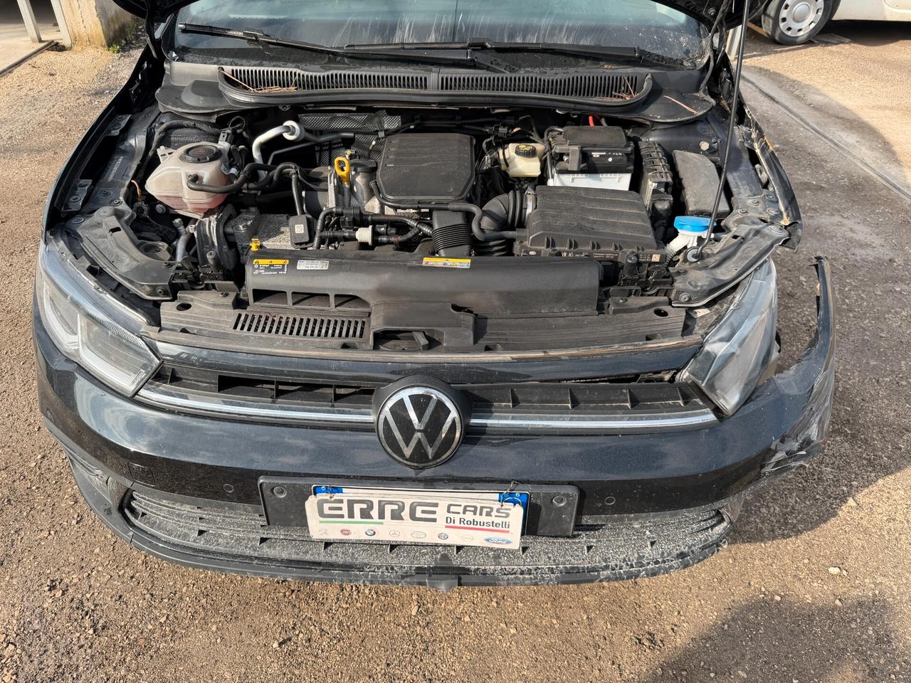 VOLKSWAGEN POLO 2022 1.0 BENZINA 80 CV *SINISTRATA