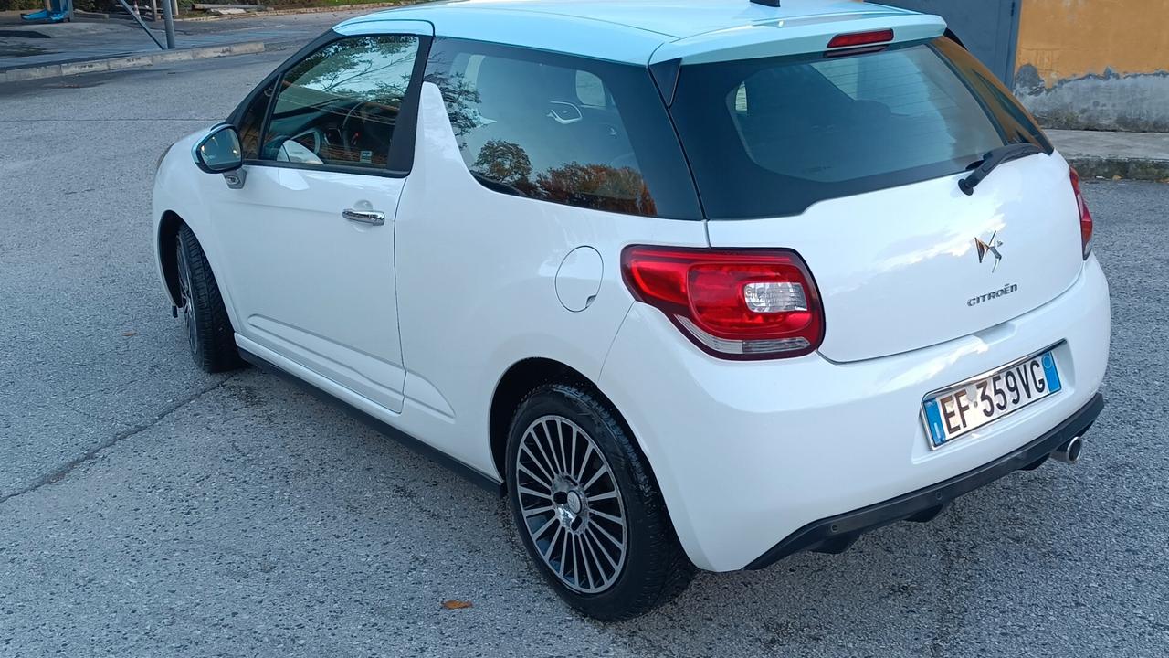 Citroen DS 3 diesel 70 cavalli bicolore