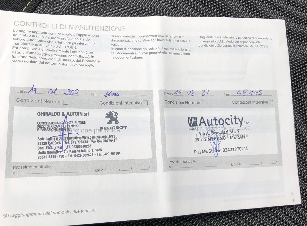 Citroen C3 BlueHDi 100 S&S Shine OK NEOPATENTATI!!