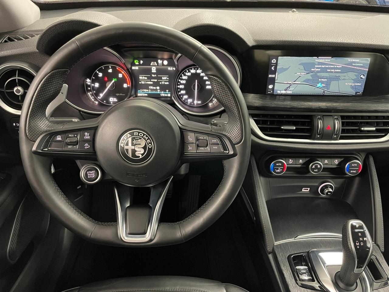 Alfa Romeo Stelvio 2.2 TD 190 CV EXECUTIVE PELLE TOTALE CERCHI 19" SOLO 20000 KM
