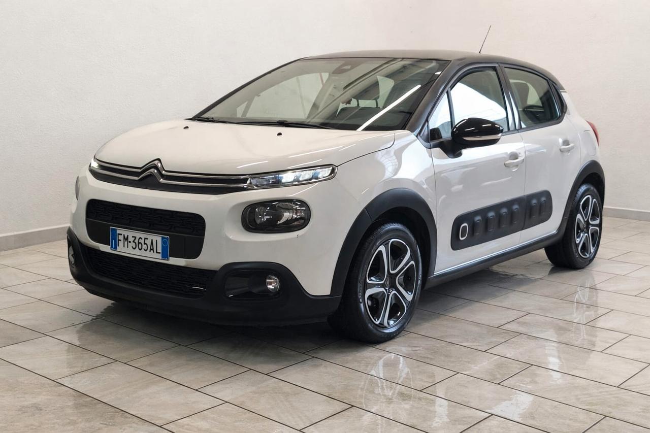 Citroen C3 2018 PureTech 82 Shine 1.2B €6B NEOPAT NAVI LED UNICO TEL BLUETOOTH O