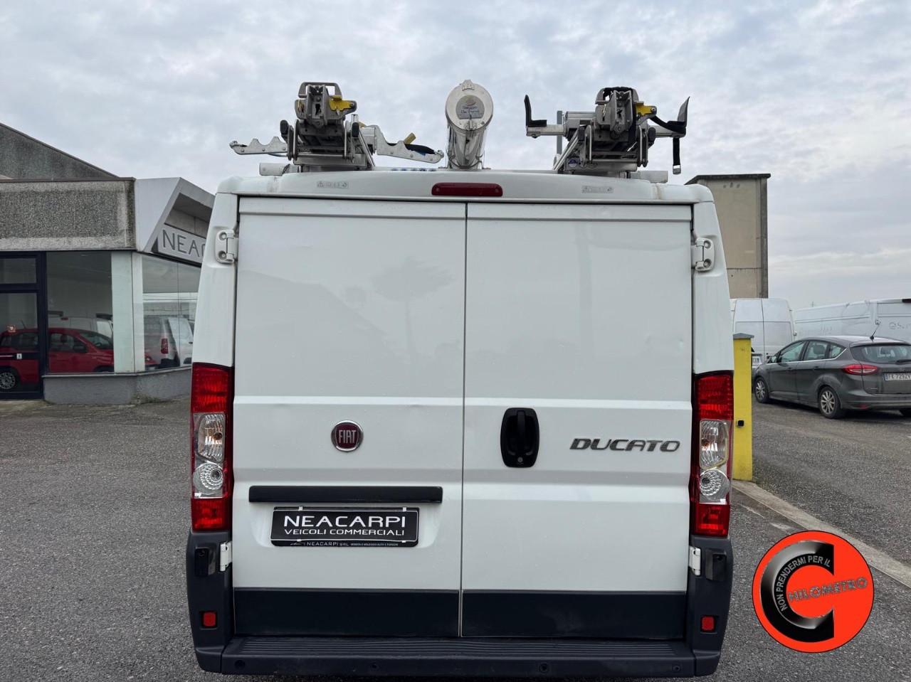 Fiat Ducato 33 2.3 MJT 130 CV ALLESTITO EX ENEL (PC-TN L1H1)SENSORI-POCHISSIMI KM!-PORTAPACCHI-