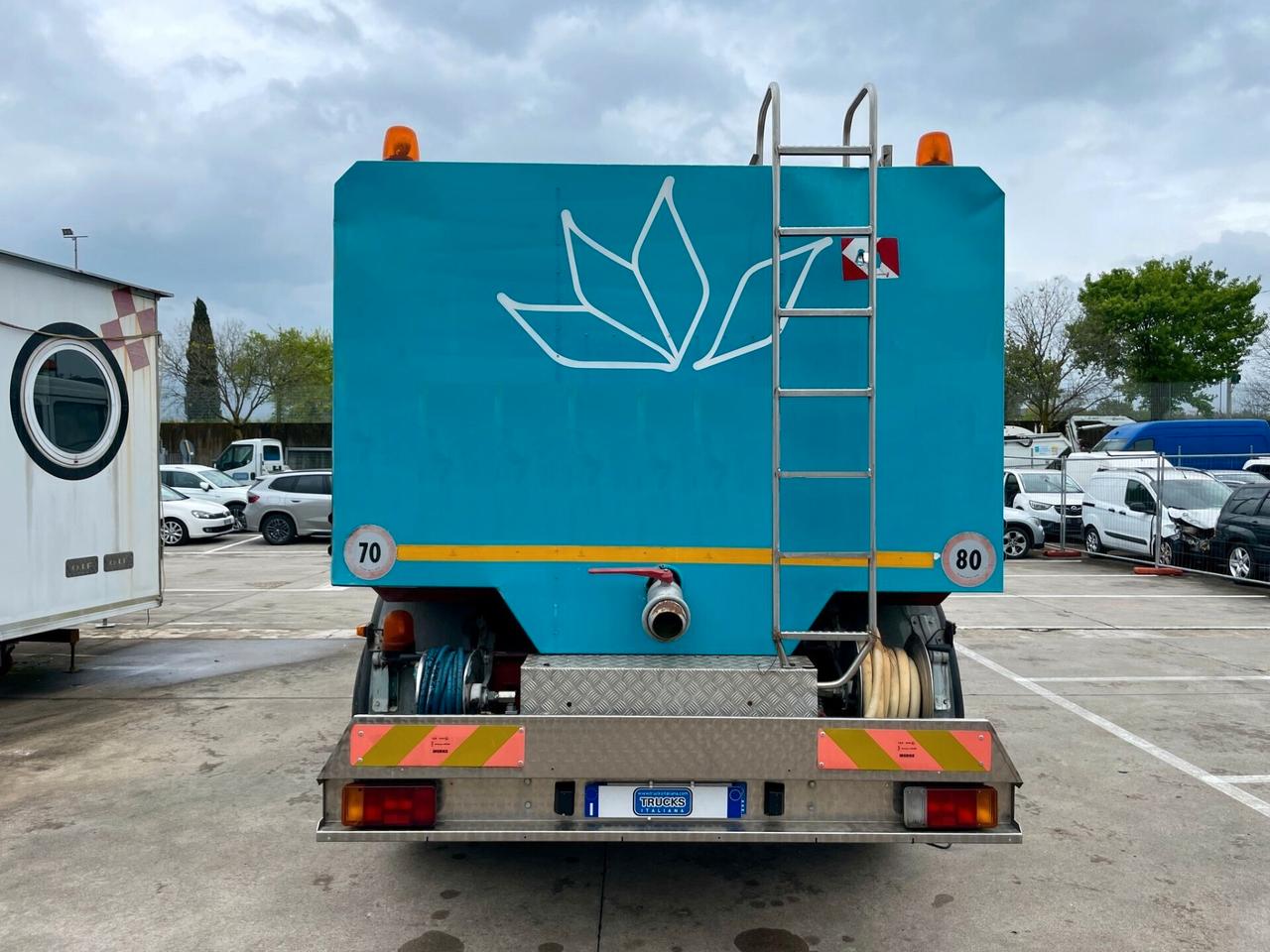 MERCEDES-BENZ 25-34 SK 6X2 LAVASTRADE CON CISTERNA IN ACCIAIO
