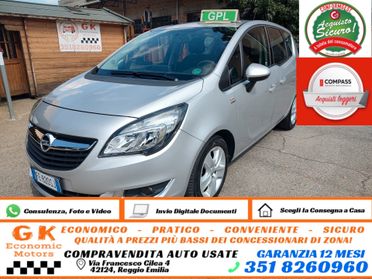 Opel Meriva 1.4 Turbo 120CV Design Edition, BENZINA\GPL, OK NEOPATENTATI, GARANZIA L.12 MESI