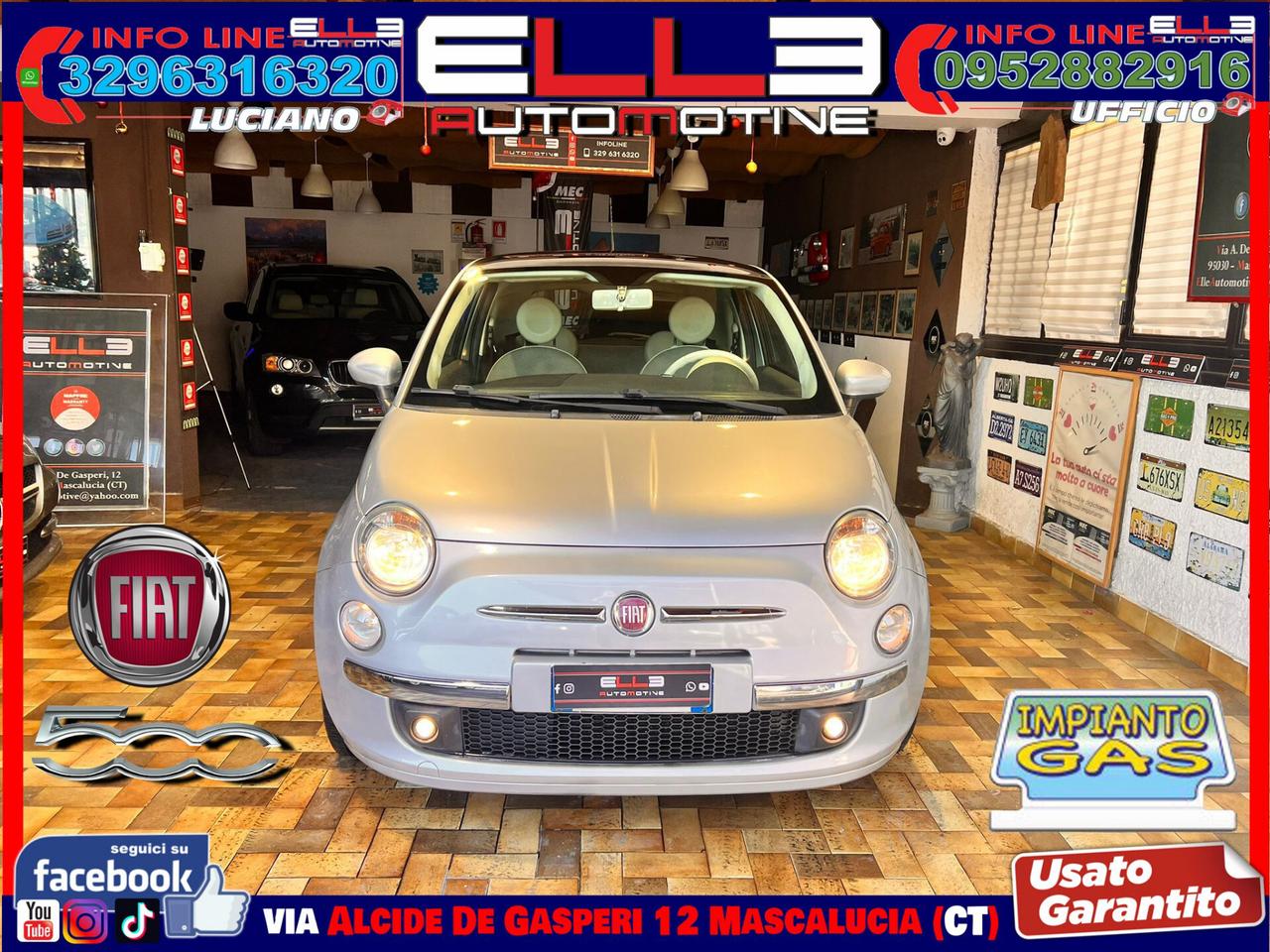 Fiat 500 1.2 GPL 2012