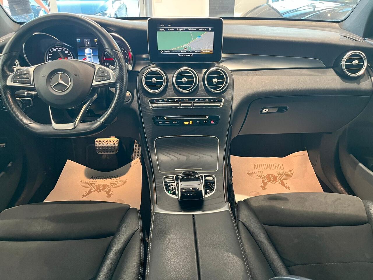 MERCEDES GLC 220 D 4MATIC COUPE' AMG PREMIUM