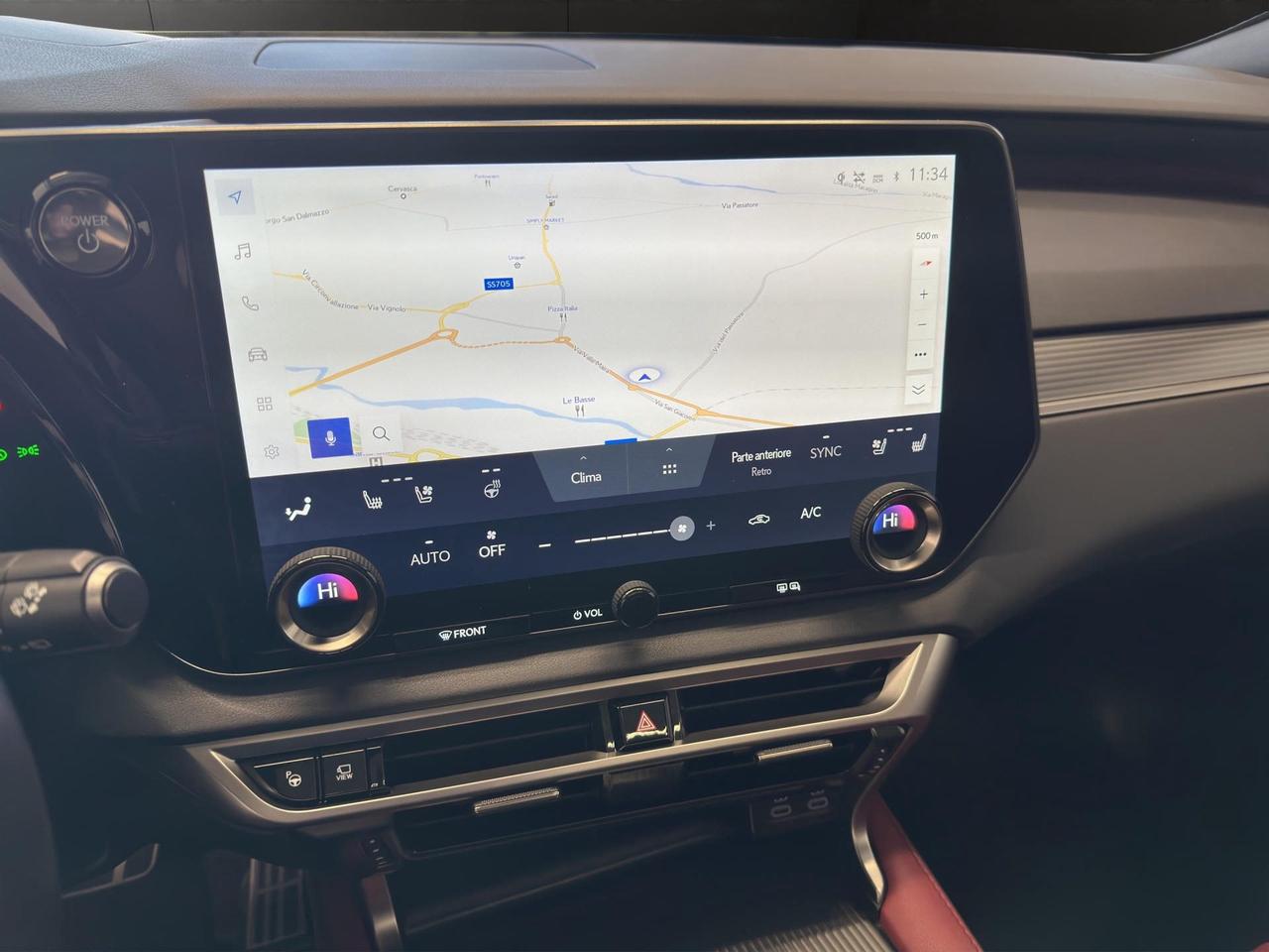 Lexus RX 500h 2.4 hybrid turbo F-Sport+ 6at