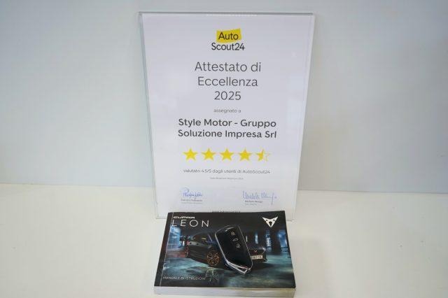 CUPRA Leon 1.5 Hybrid 150 CV DSG Certificata Pari al Nuovo