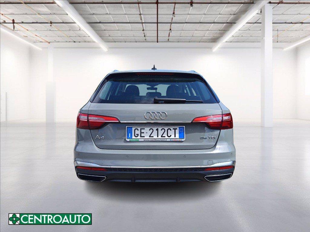 AUDI A4 Avant 35 2.0 tdi mhev S Line edition 163cv s-tronic del 2021