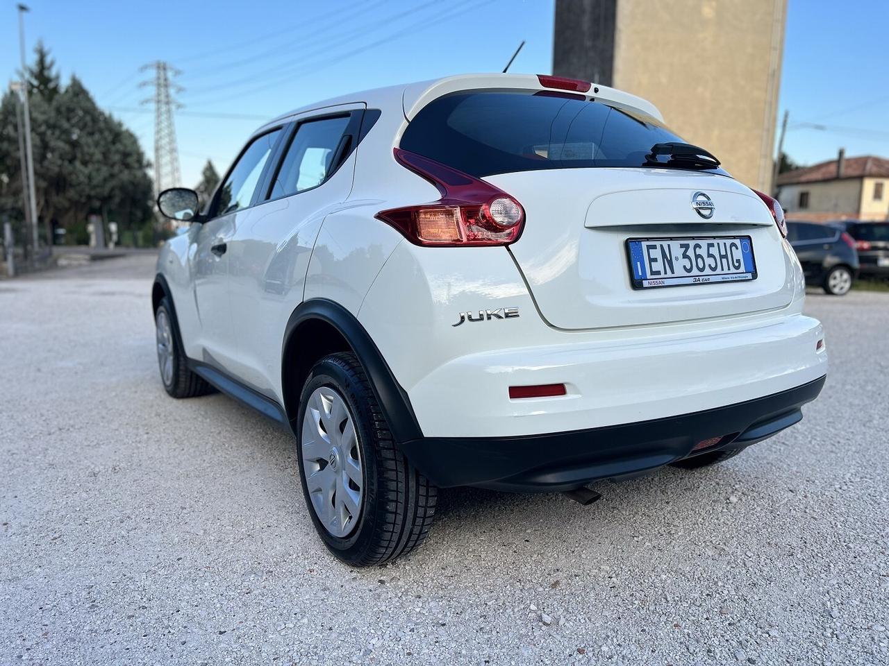 NISSAN JUKE 1.6 117CV UNICO CERTIFICATA OK NEOP.