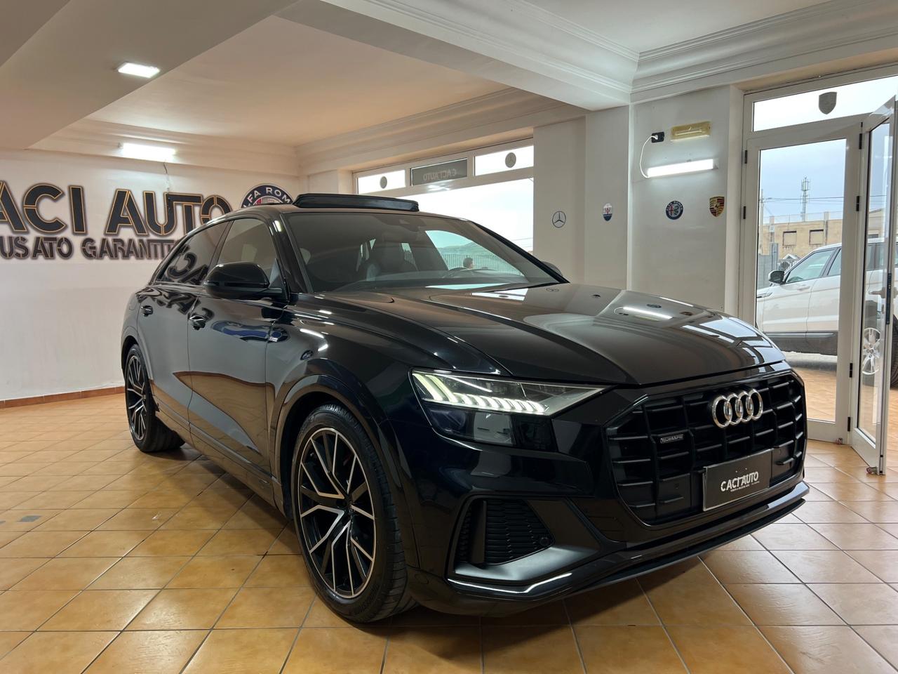 Audi Q8 50 TDI 286 CV quattro tiptronic Sport S line total black full optional