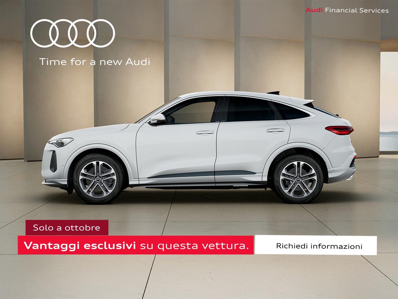 Audi Q5 sportback 2.0 tdi mhev+ business advanced quattro 204cv s-tronic