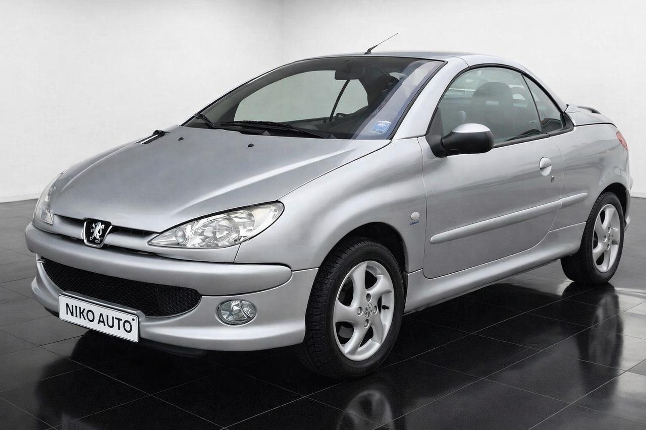 PEUGEOT 206 CABRIO 2004 1.6 16V UNICOPROPIETARIO 68.000KM NEOPATENTATI