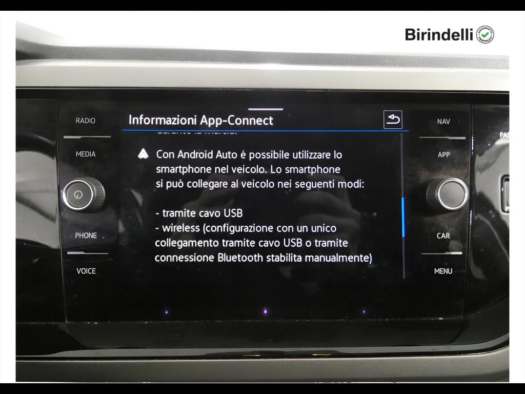 VOLKSWAGEN Polo 6ª serie - Polo 1.0 EVO 80 CV 5p. Sport BlueMotion Technology