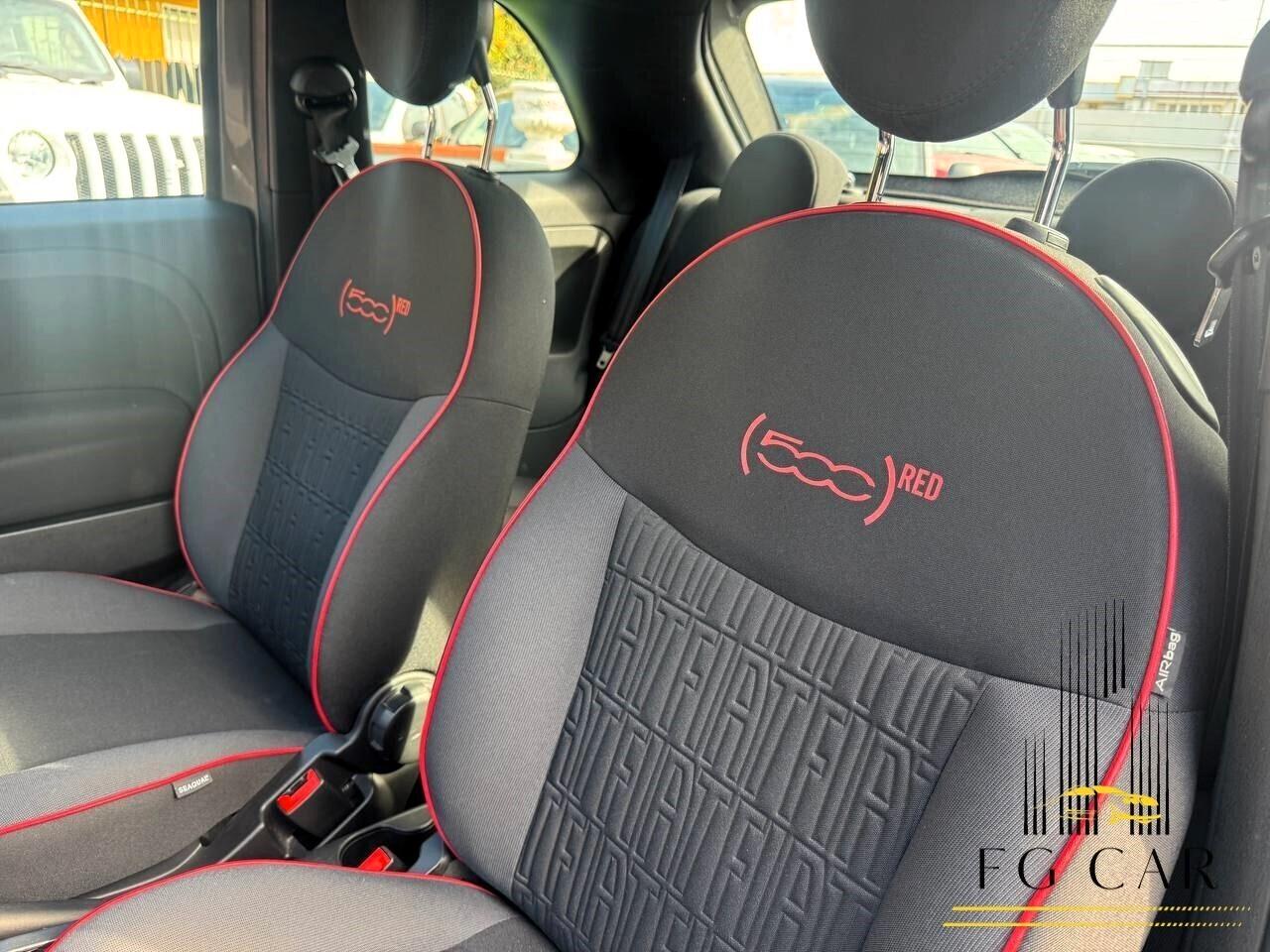FIAT 500 1.2 LOUNGE 69 CV BENZ RED EDITION 05/2016