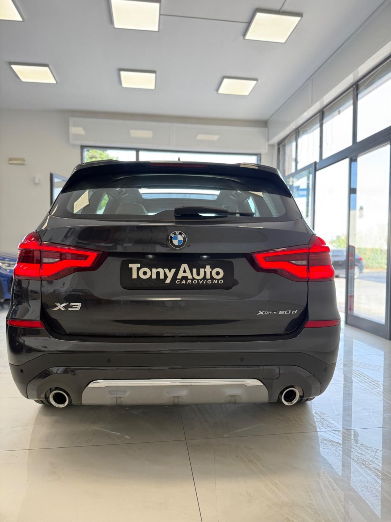 Bmw X3 xdrive20d Luxury Line TETTO APRIBILE,LUCI SOFFUSE INTERNE,NAVI,INTERNI IN PELLE BEIGE,KM CERTIFICATI