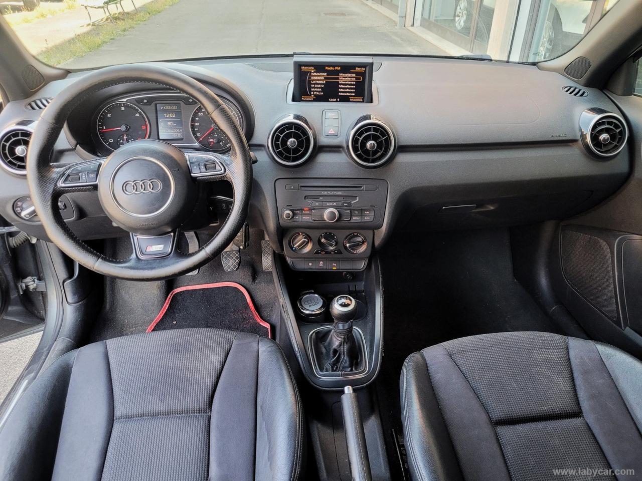 AUDI A1 1.6 TDI 105 CV SLINE ITA*BI-COLOR