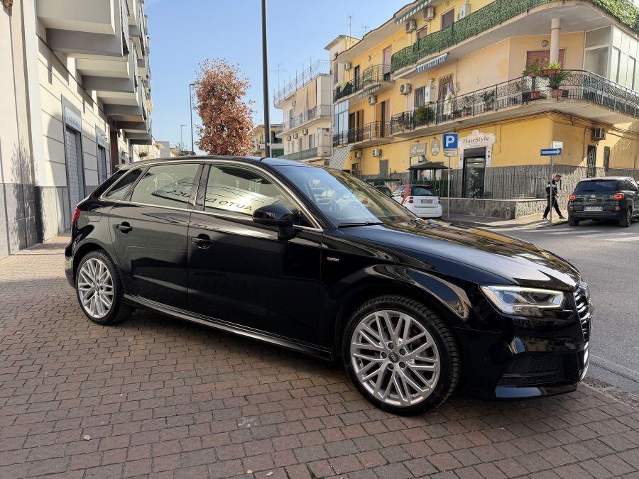 AUDI A3 SPB 1.6 TDI 116CV STRONIC SLINE CERTIFICAT