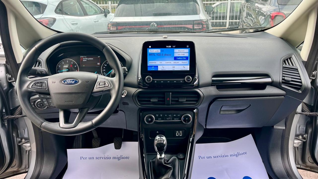 Ford EcoSport 1.0 ecoboost Active s " TAGLIANDI CERTIFICATI "