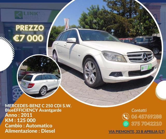 MERCEDES-BENZ C 250 CDI S.W. BlueEFFICIENCY Avantgarde